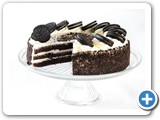 Cookies-N-Cream Cake
Layers of chocolate cake filled with whipped cream and cookies. All you need is Milk!
